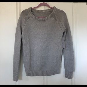 LULULEMON cable knit sweater
